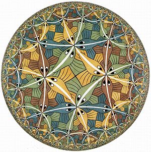 M.C. Escher Circle Limit III