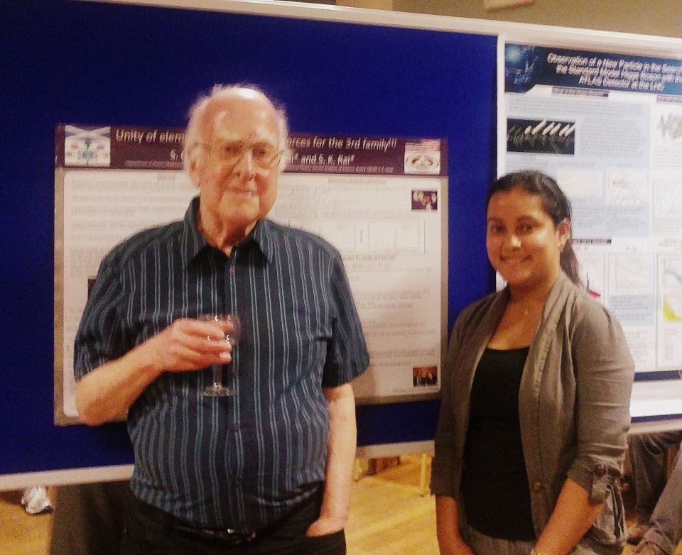 With Prof. Higgs