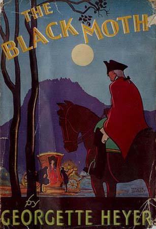 The Black Moth (1929); 2nd printing, Heineman--Walter Lambert , artist
