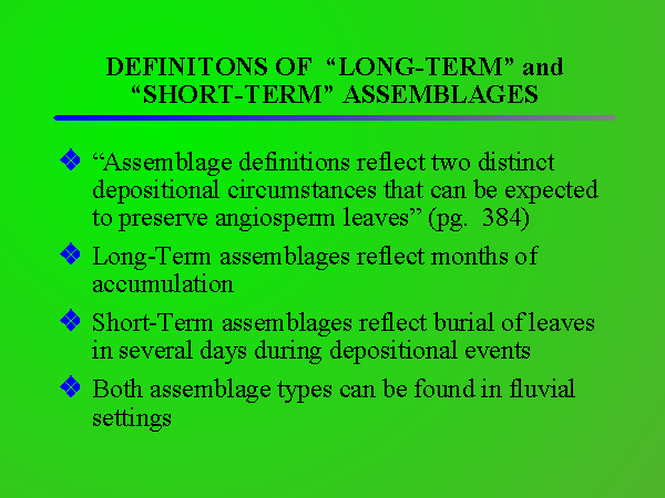 Meldahl et al.'s Definitions
